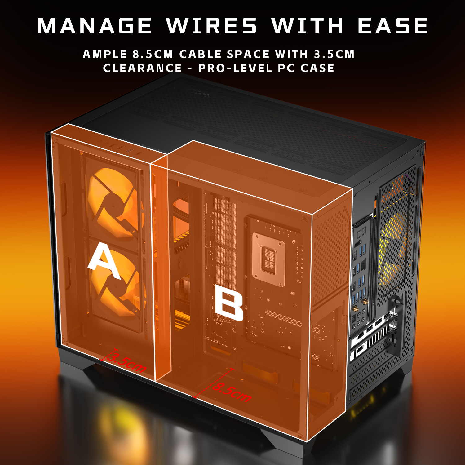 Micro-ATX Gaming PC Case with  - Pc Gaming Center review and price