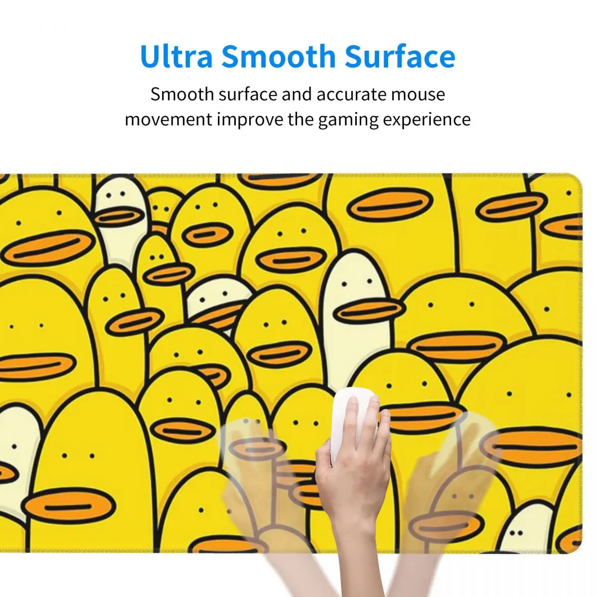 Large Mouse Pad Cartoon Yellow - Pc Gaming Yellow review and price