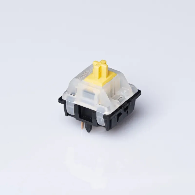 Gateron Milky Top Black Bottom - Pc Gaming Yellow review and price