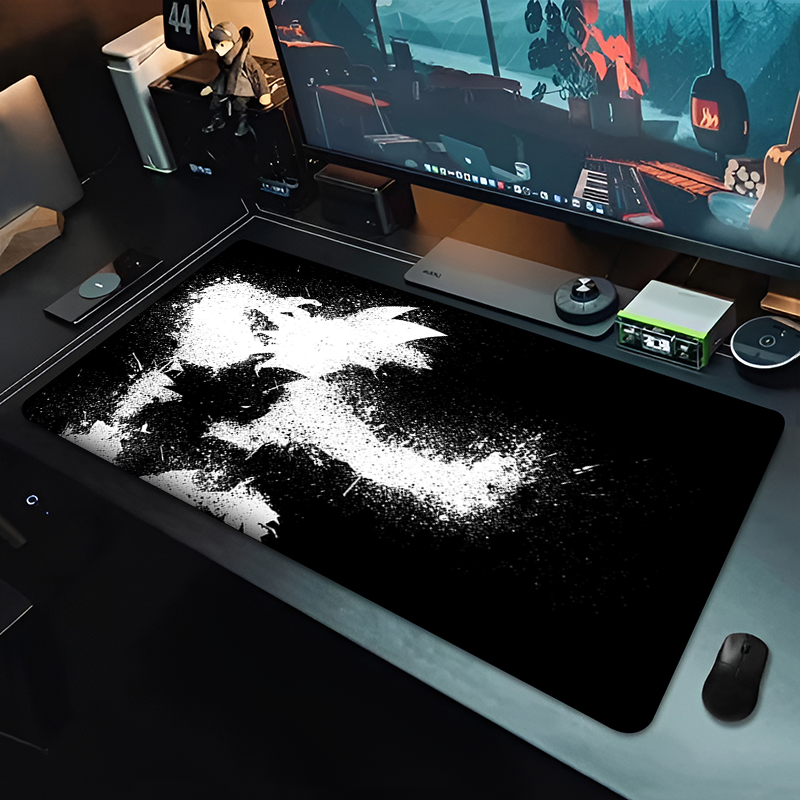 DBZ Black Anime Mouse Pad Drag - Pc Gaming Simulator review and price