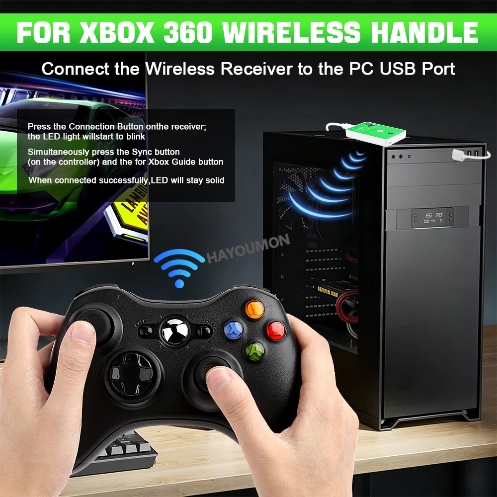 Wireless Gaming Receiver USB C - Pc Gaming Windows 7 review and price