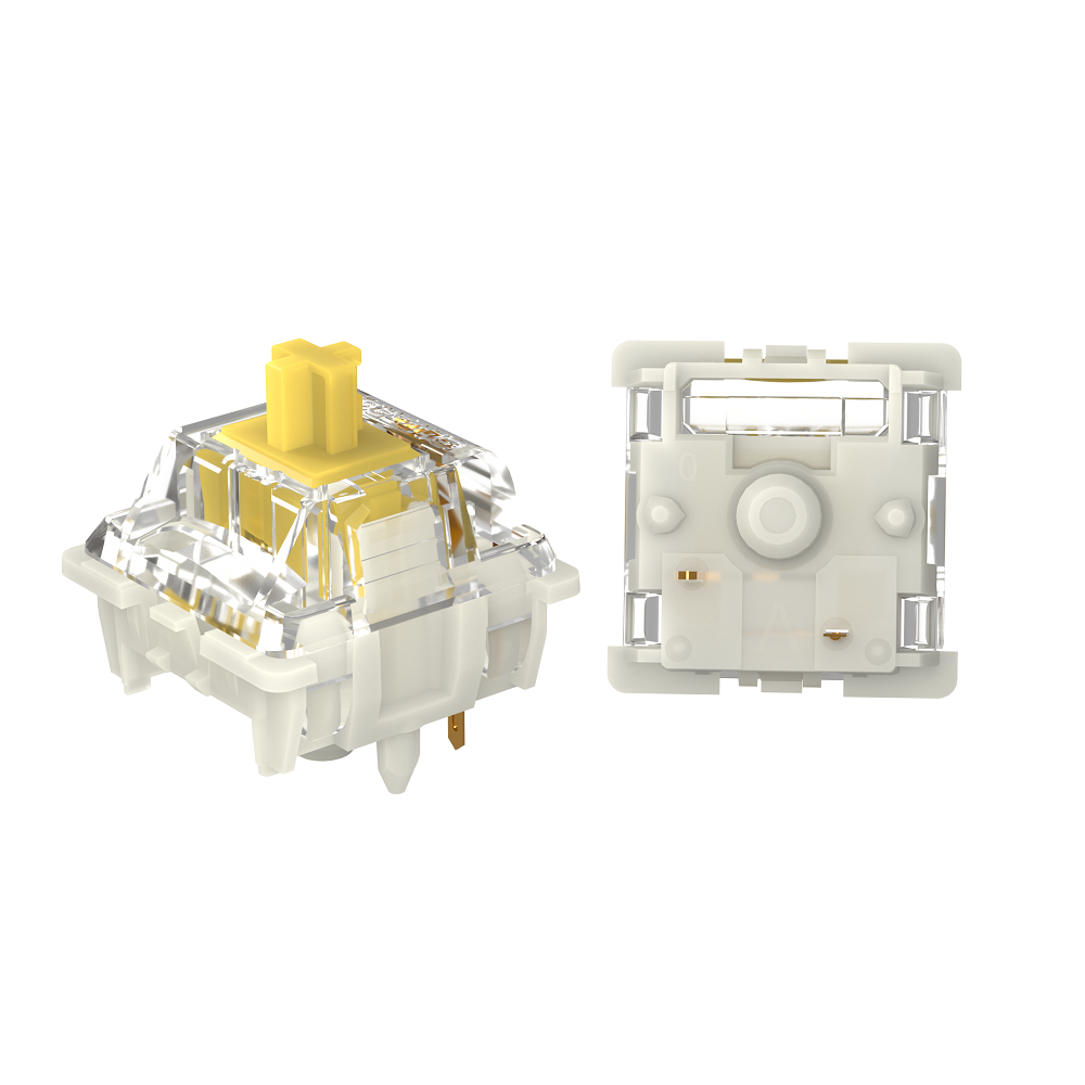 Gateron White Yellow Silver Pr - Pc Gaming Yellow review and price