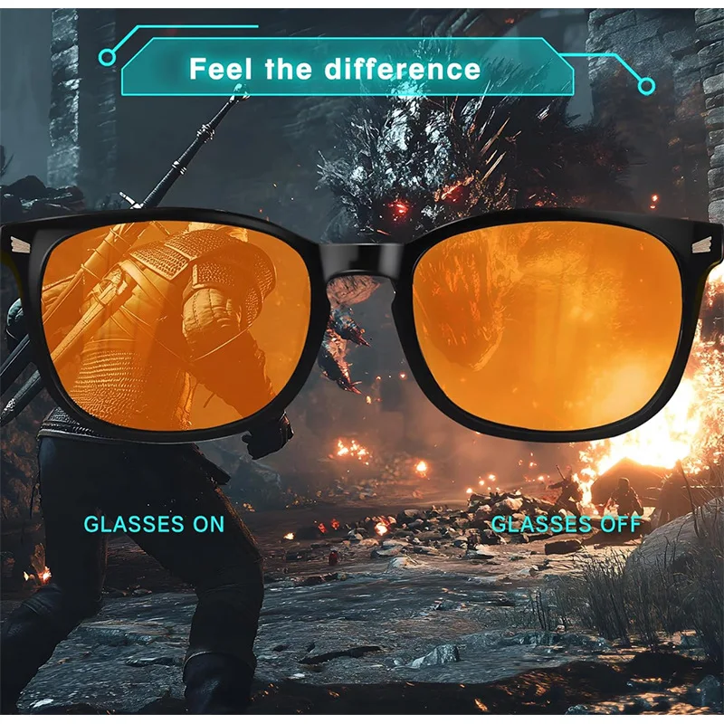 OKH Melatonin Support Glasses  - Pc Gaming Yellow review and price