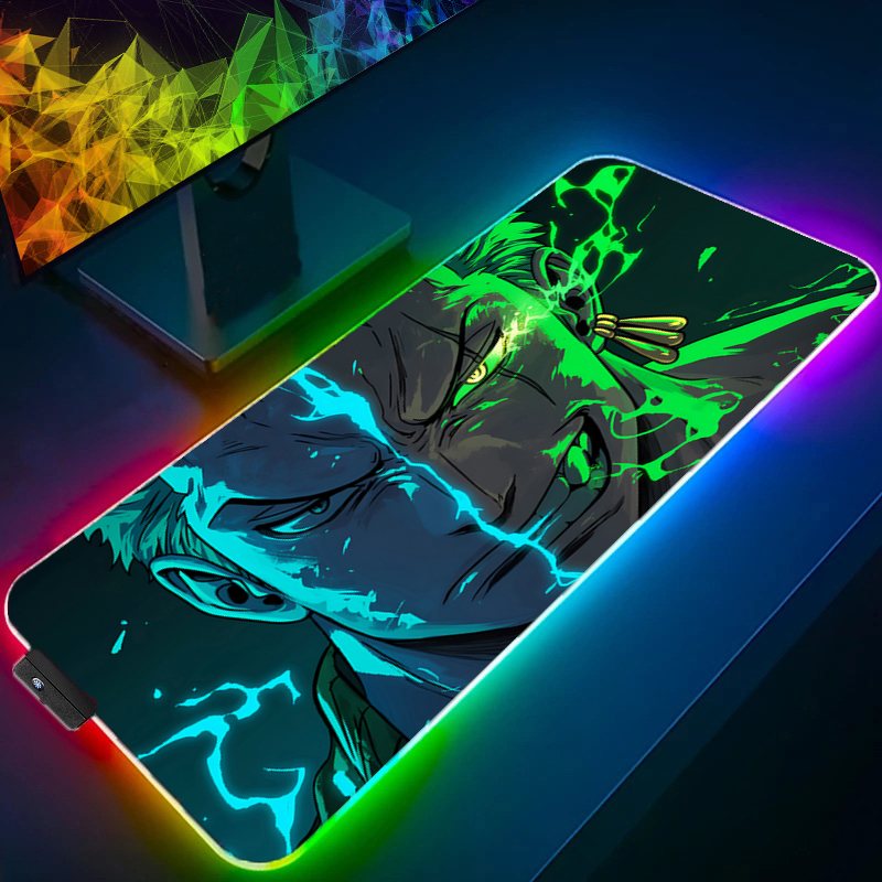ONE PIECE Zoro Mouse Pad RGB G - Pc Gaming Simulator review and price