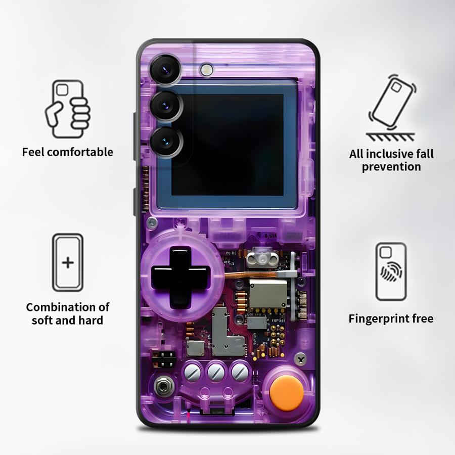 Purple Gaming Console Phone Co - Pc Gaming Case review and price