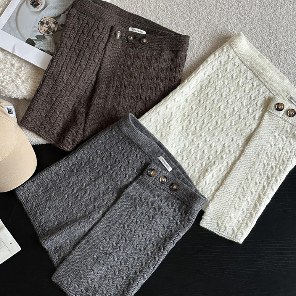 Women Cable Knit Wrap Skirt, K - Cable Management Sleeve review and price