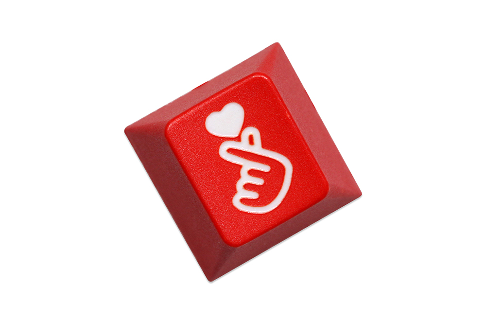 Novelty PC Finger Heart Love C - Pc Gaming Yellow review and price