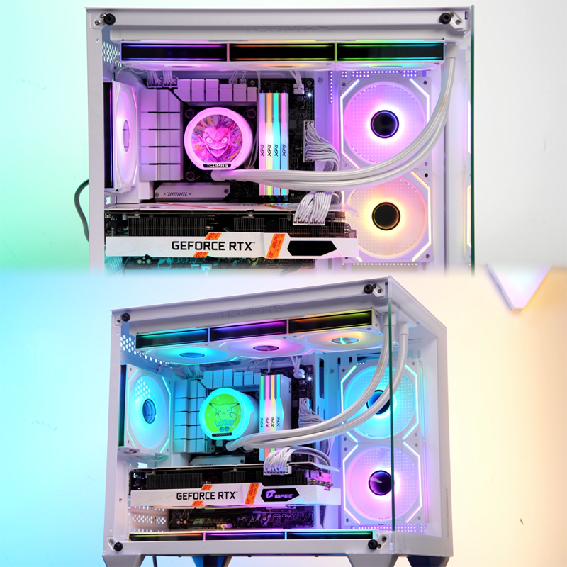 120mm ARGB PC Case Fan with In - Pc Gaming Case review and price