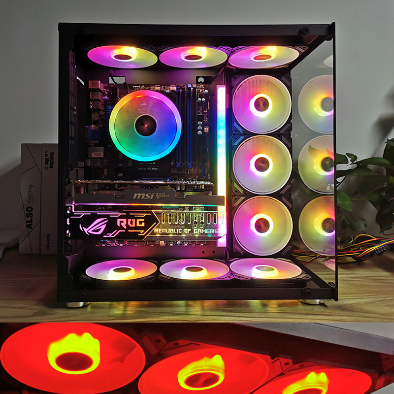 ARGB 120mm Case Fan 5V 3PIN Mo - Pc Gaming Case review and price