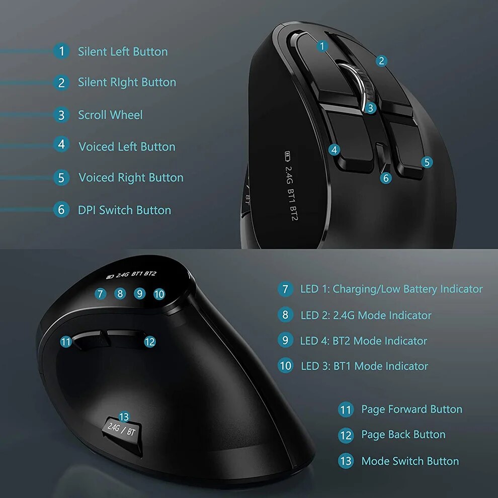 JOMAA 2.4G Wireless Mouse Rech - Pc Gaming Windows 7 review and price