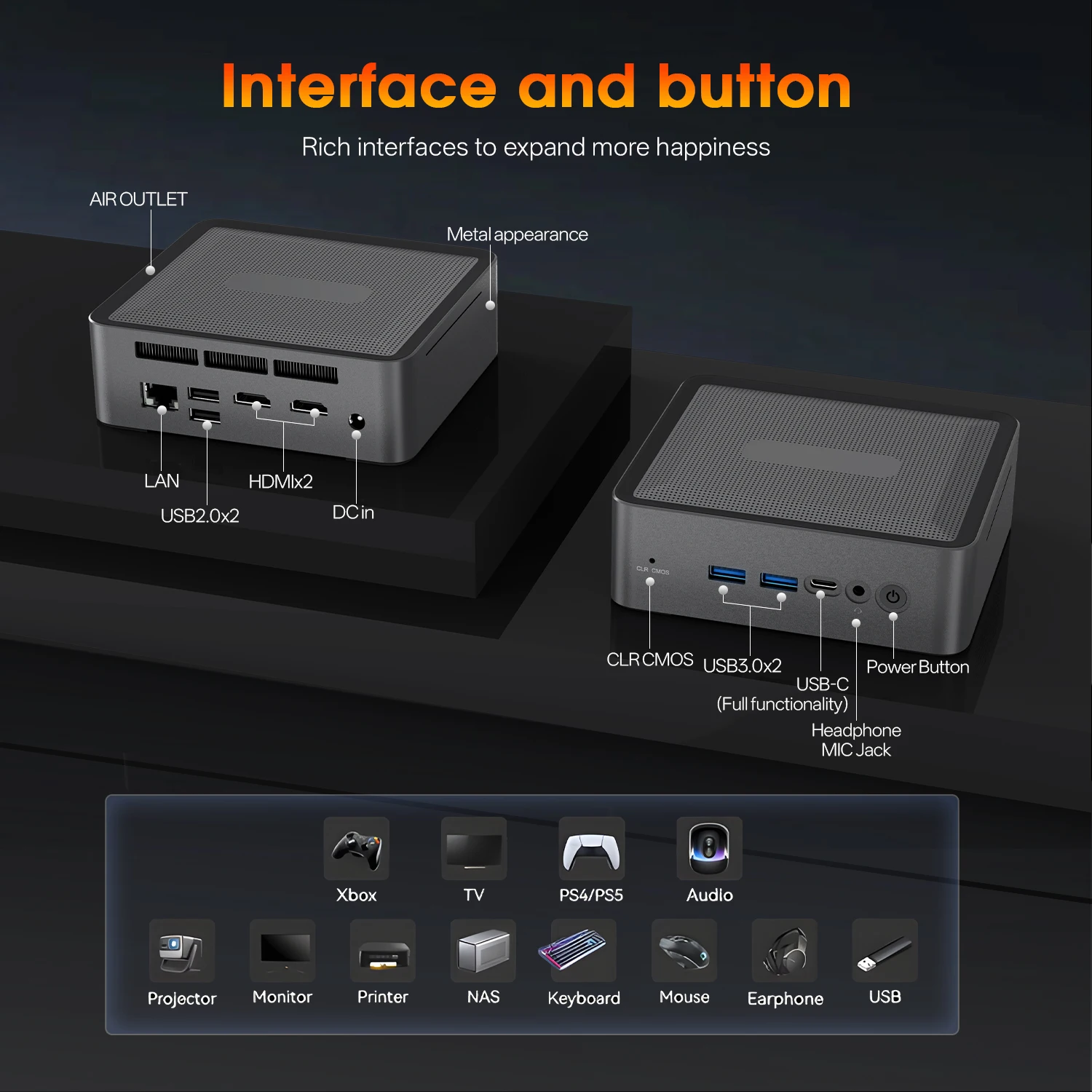 Mini PC U58 Ryzen 7 5825U WIFI - Pc Gaming Windows 7 review and price