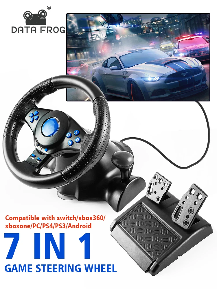 DATA FROG Racing Steering Whee - Pc Gaming Windows 7 review and price