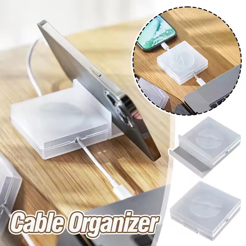 Portable Transparent Cable Org - Cable Management Sleeve review and price